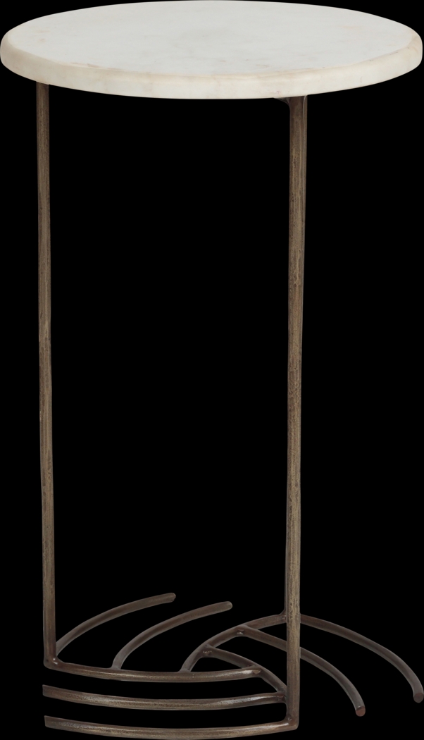 Meliot Gold End Table - Thumbnail - Image 3