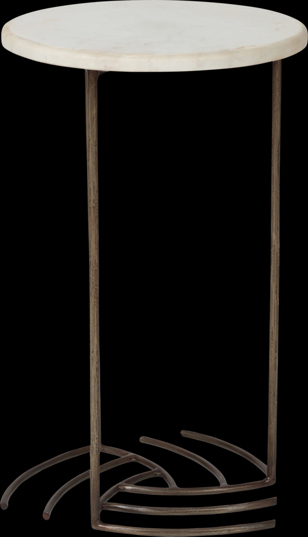 Meliot Gold End Table - Thumbnail - Image 1