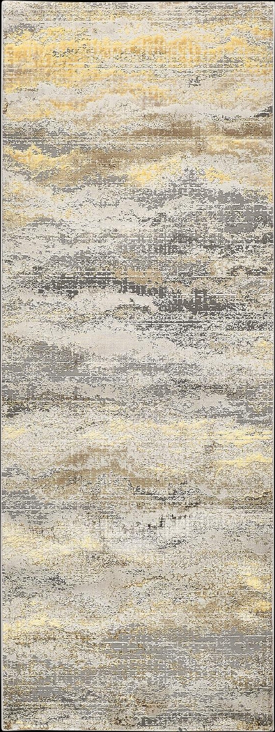 Melirane Gold 2'10 x 7'10 Runner Rug - Thumbnail - Image 1