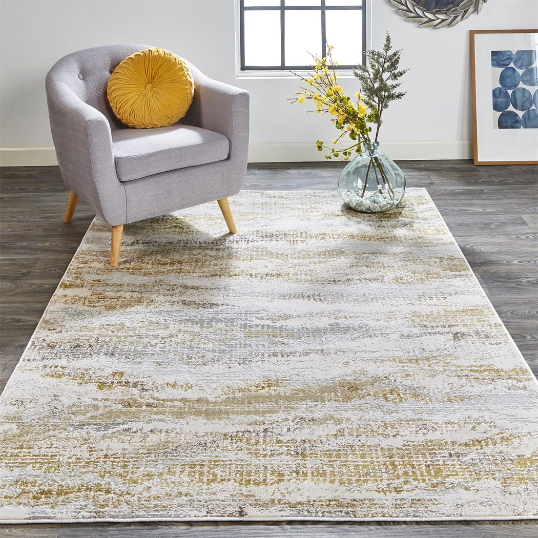 Melirane Gold 5' x 8' Rug - Thumbnail - Image 2