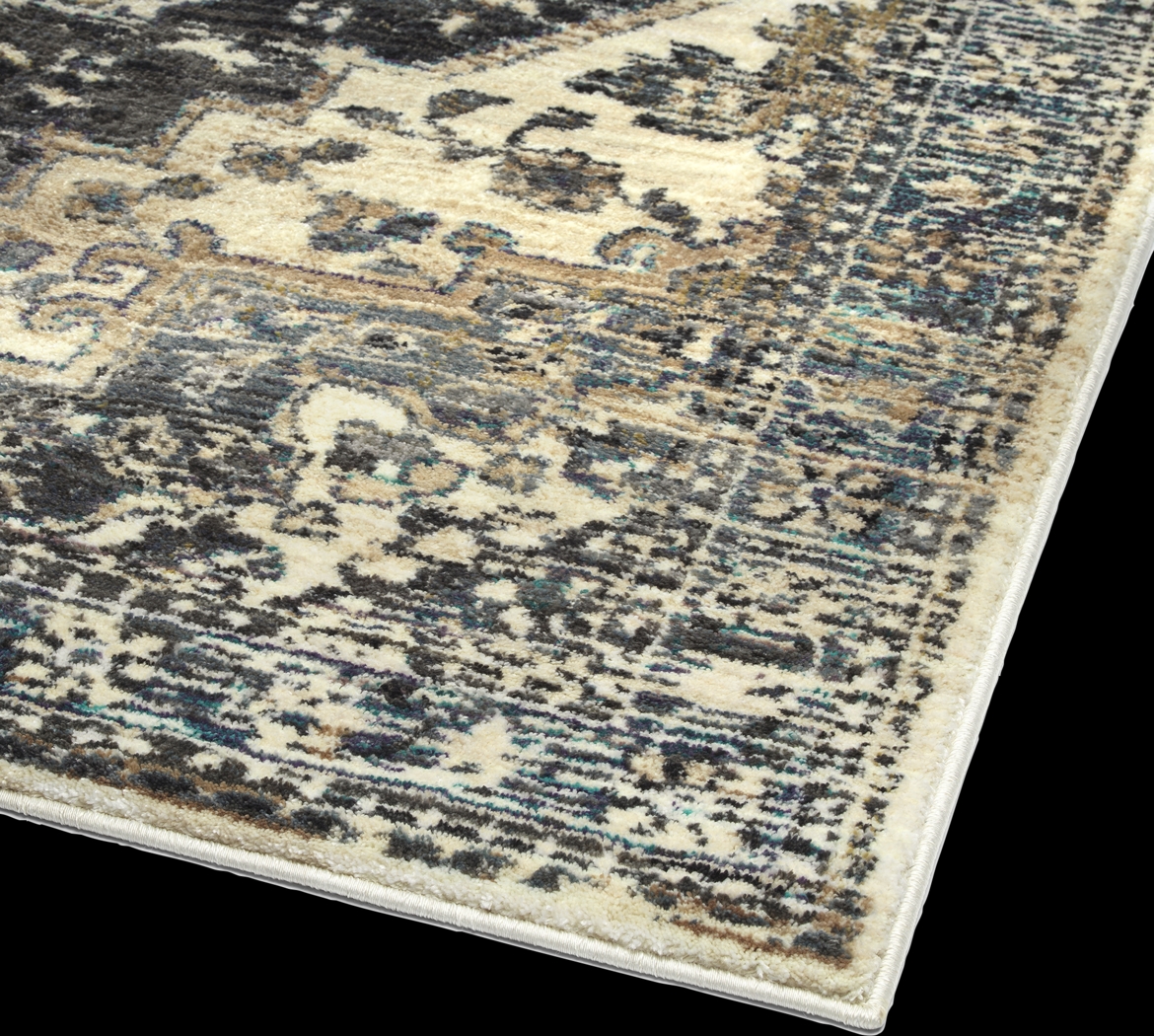 Melisby Gray 5'3 x 7'10 Rug - Thumbnail - Image 3