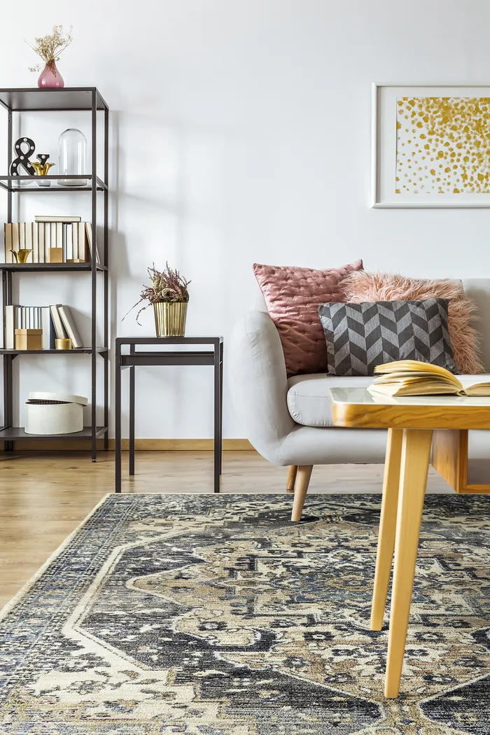 Melisby Gray 8'4 x 11'7 Rug - Thumbnail - Image 2