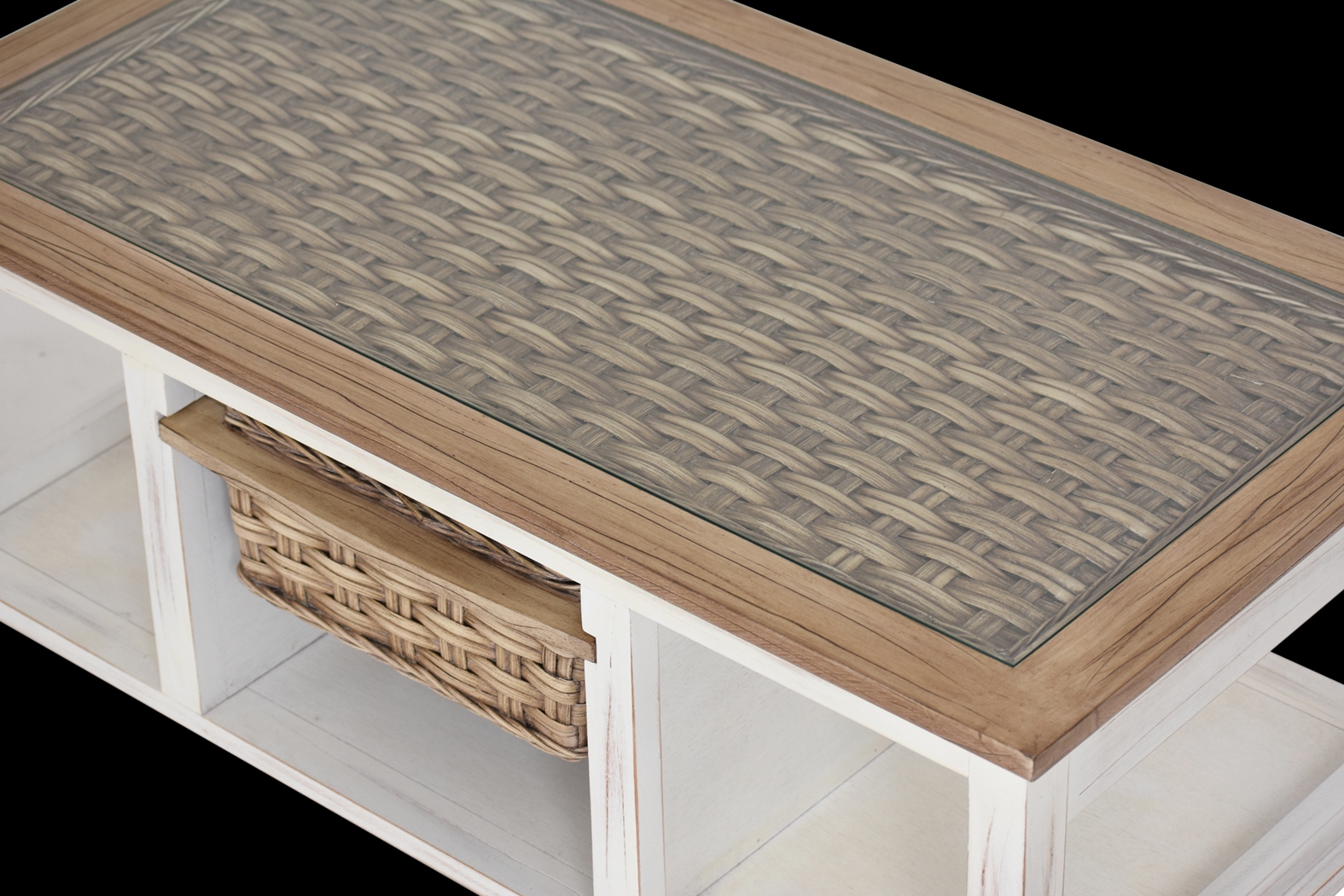 Melkre White Cocktail Table - Thumbnail - Image 2