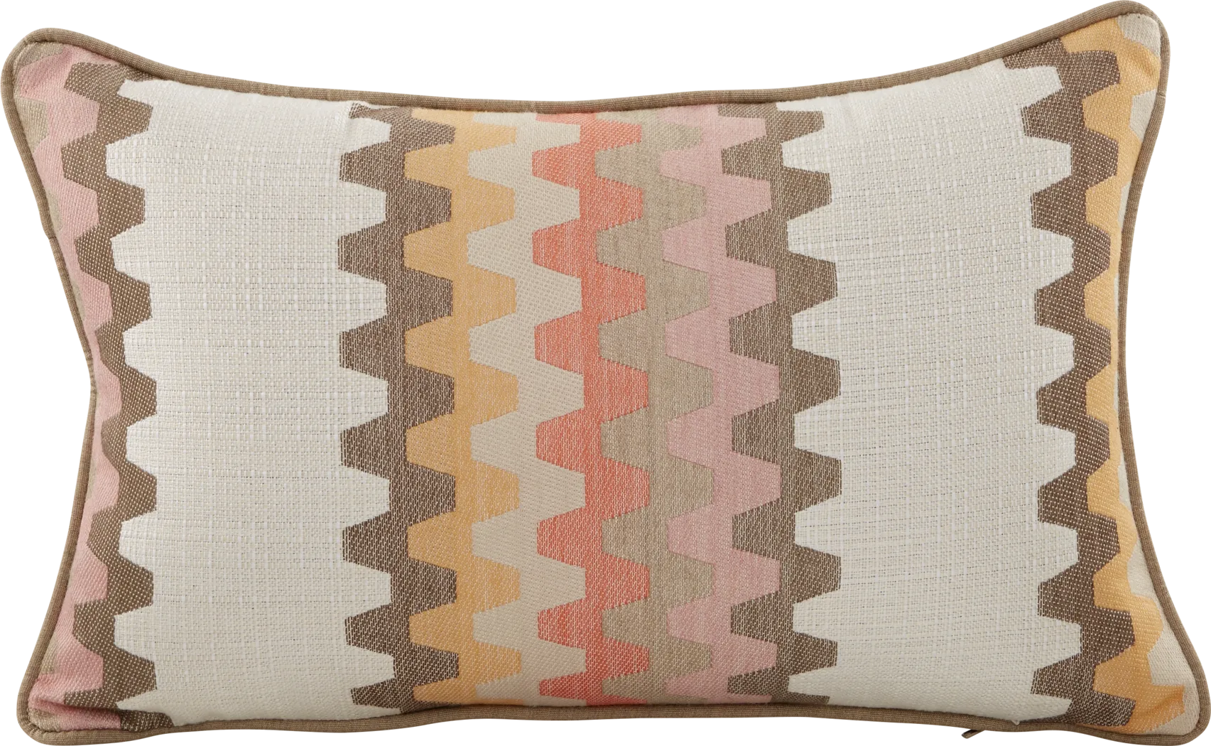 Mella Orange Indoor/Outdoor Accent Pillow - Thumbnail - Image 1