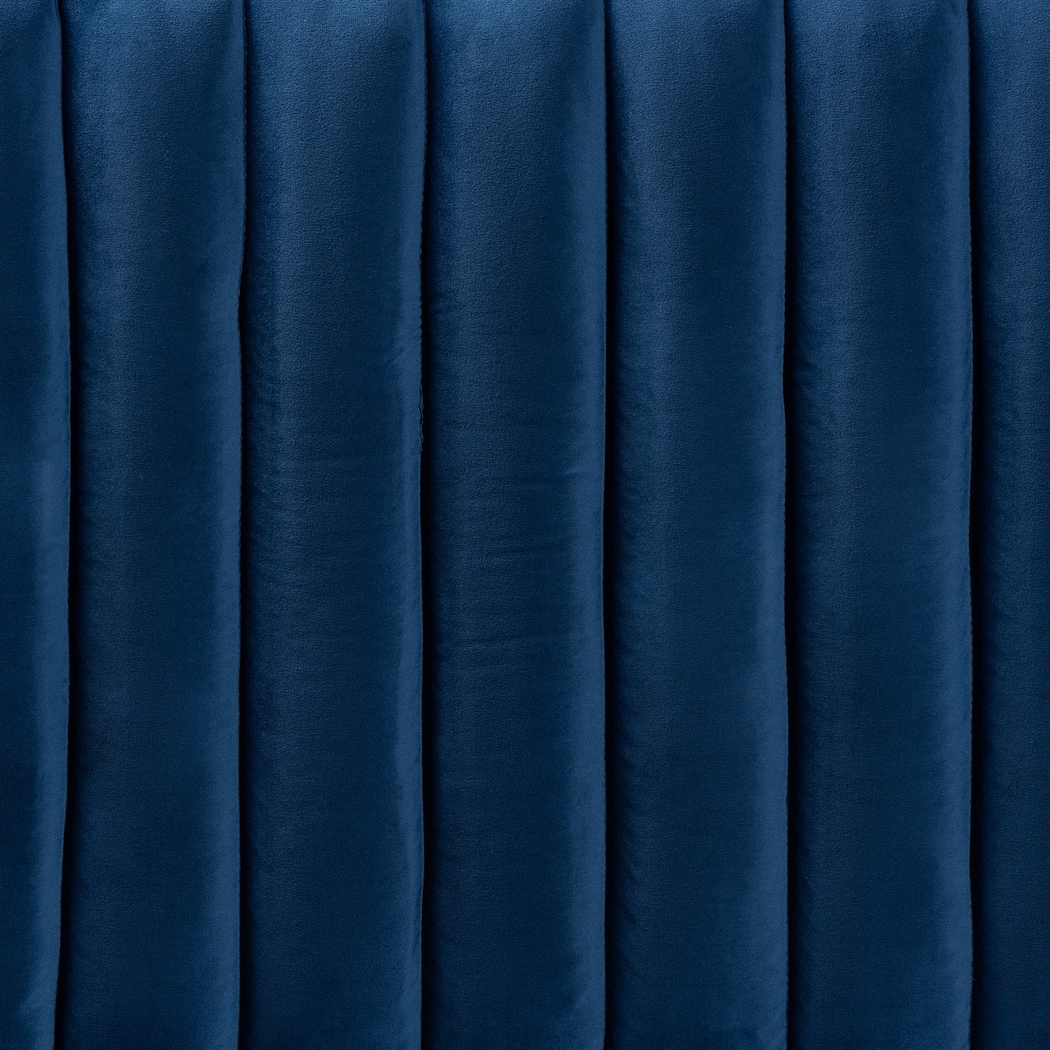Mellany Navy Full Headboard - Thumbnail - Image 3