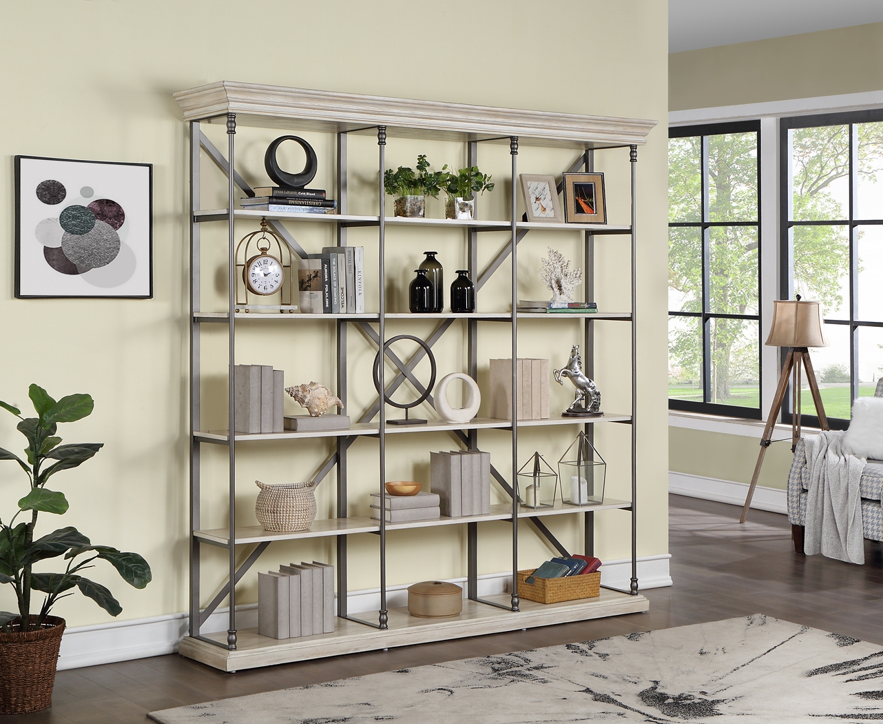 Mellinocket Brown Large Bookcase - Thumbnail - Image 2
