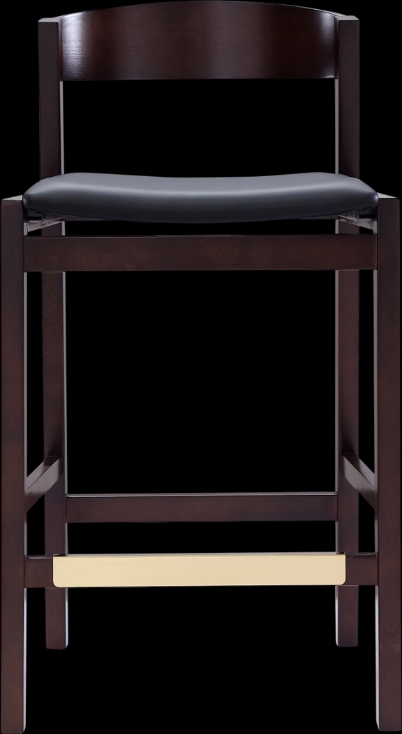 Melliville Black Counter Height Stool - Thumbnail - Image 2