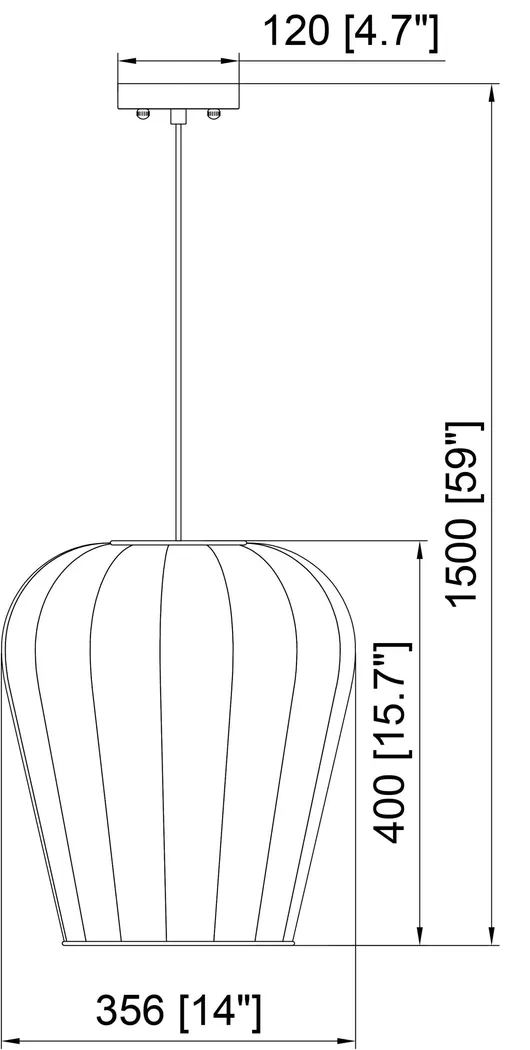 Mellon Place White Pendant - Thumbnail - Image 4