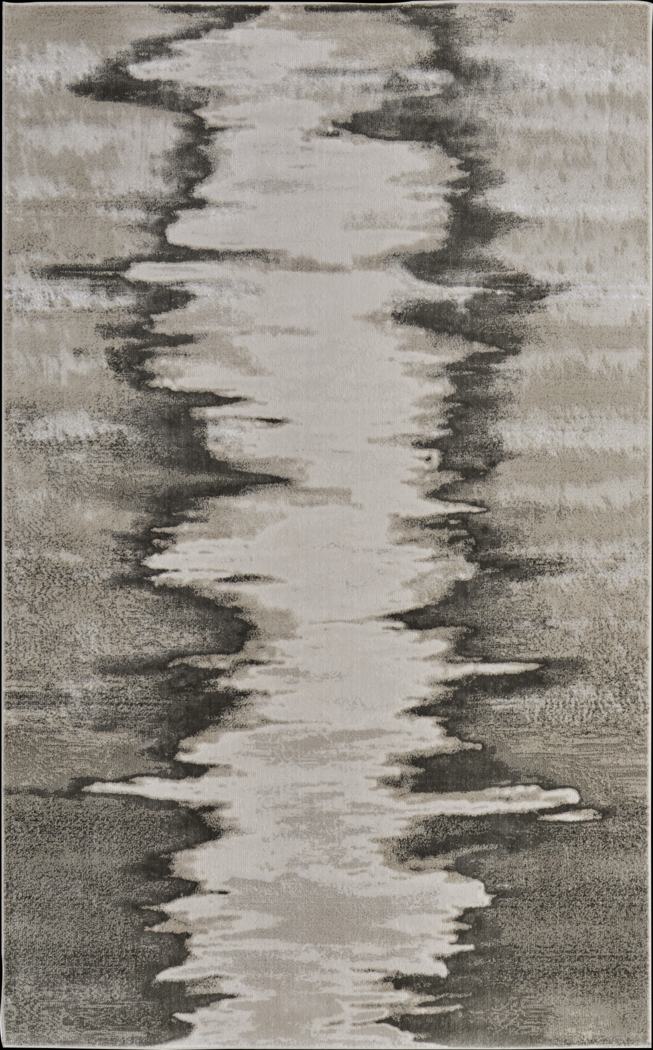 Mellonah Gray 5' x 8' Rug - Thumbnail - Image 1