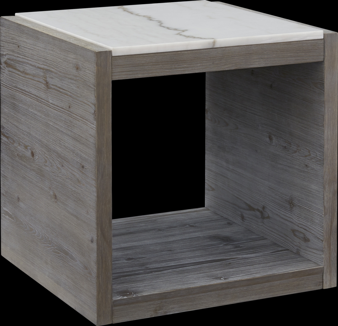 Melmark Gray End Table - Thumbnail - Image 1