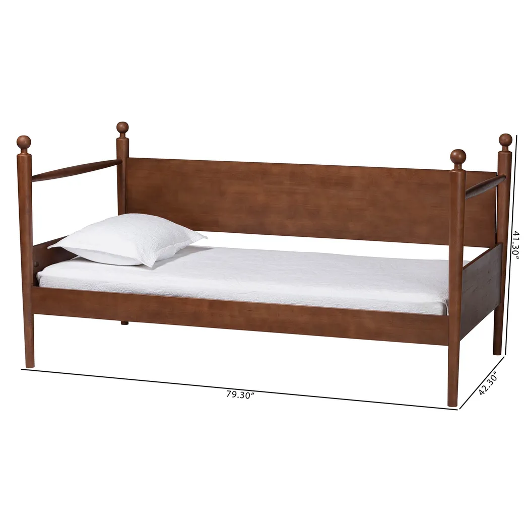 Melnci Brown Twin Daybed - Thumbnail - Image 5