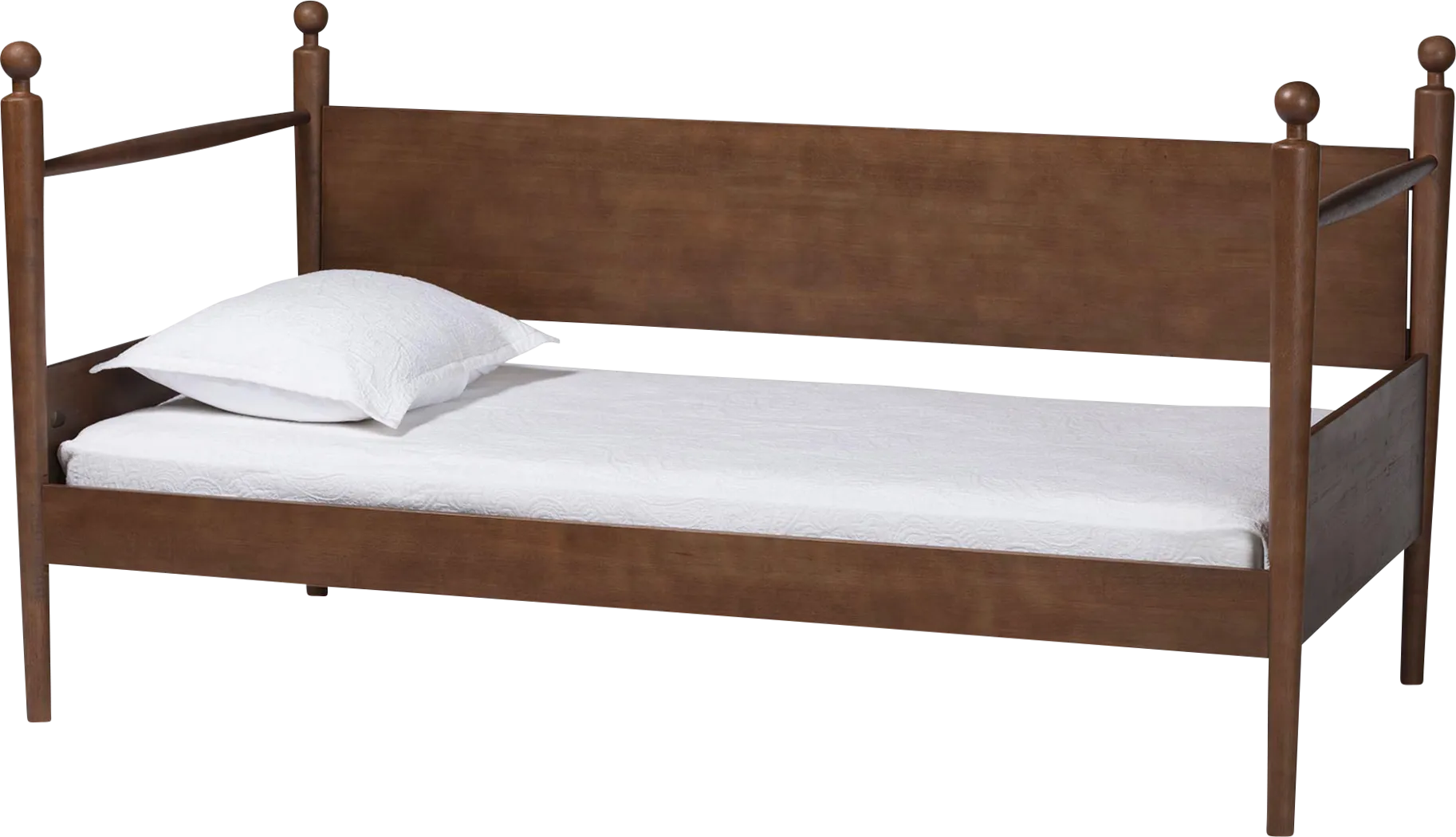 Melnci Brown Twin Daybed - Thumbnail - Image 1