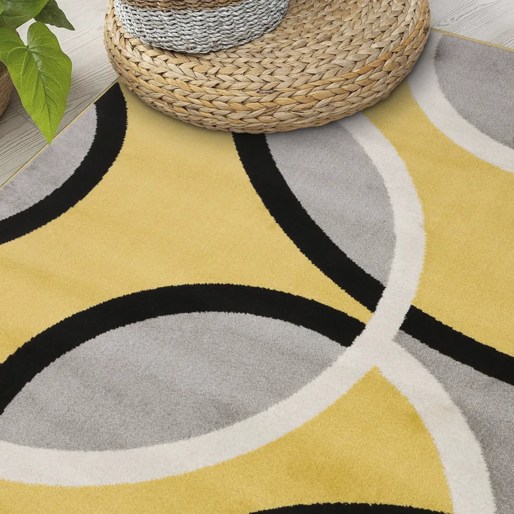Melneras Yellow 7'10 x 10'2 Rug - Thumbnail - Image 8