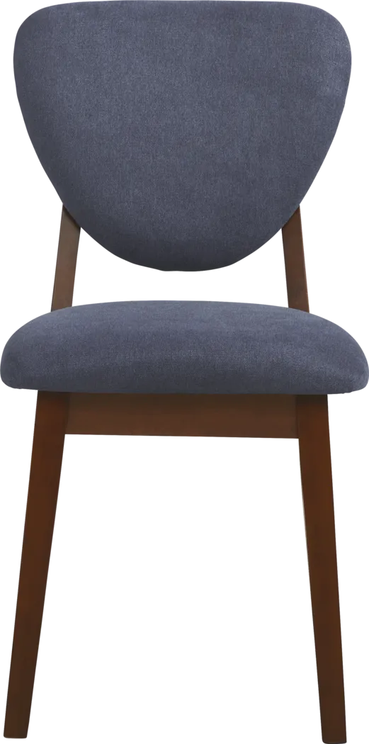 Melodina Blue Side Chair - Thumbnail - Image 2