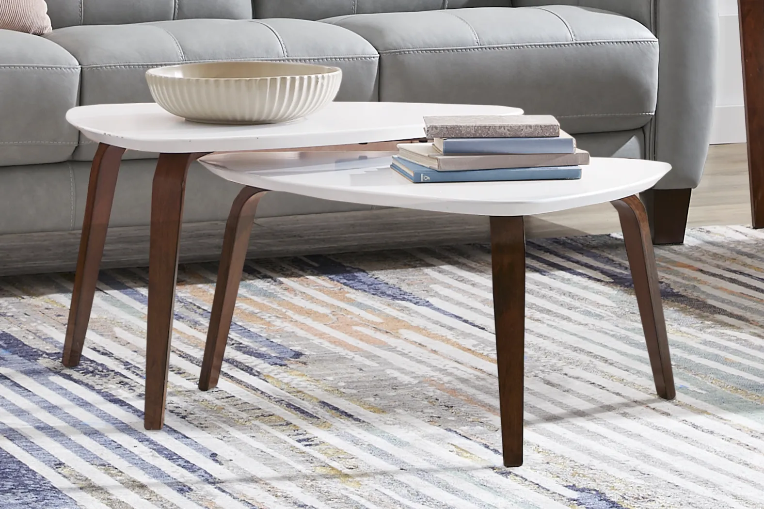 Westcott Way Blue 5 Pc Living Room - Thumbnail - Image 12