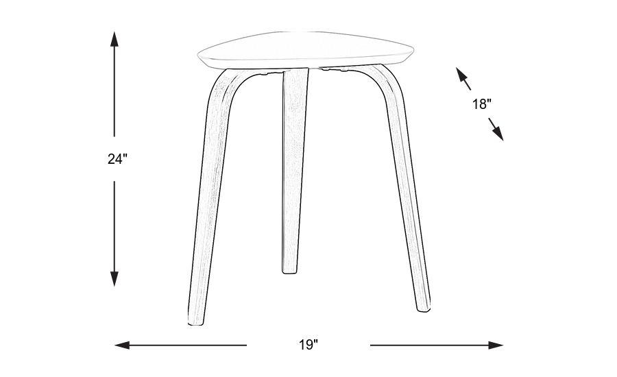 Dimension Image. Please refer to the Dimension Tab on this page for dimension details.