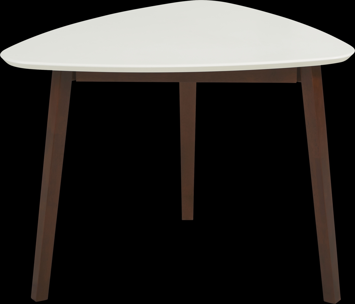 Melodina White 4 Pc Dining Room with Yellow Chairs - Thumbnail - Image 2