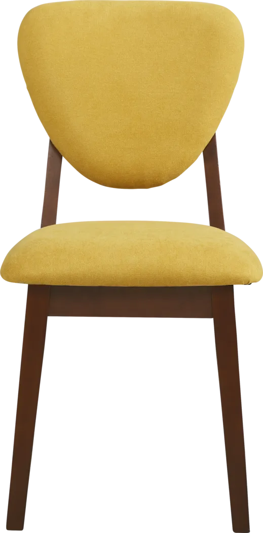 Melodina Yellow Side Chair - Thumbnail - Image 2