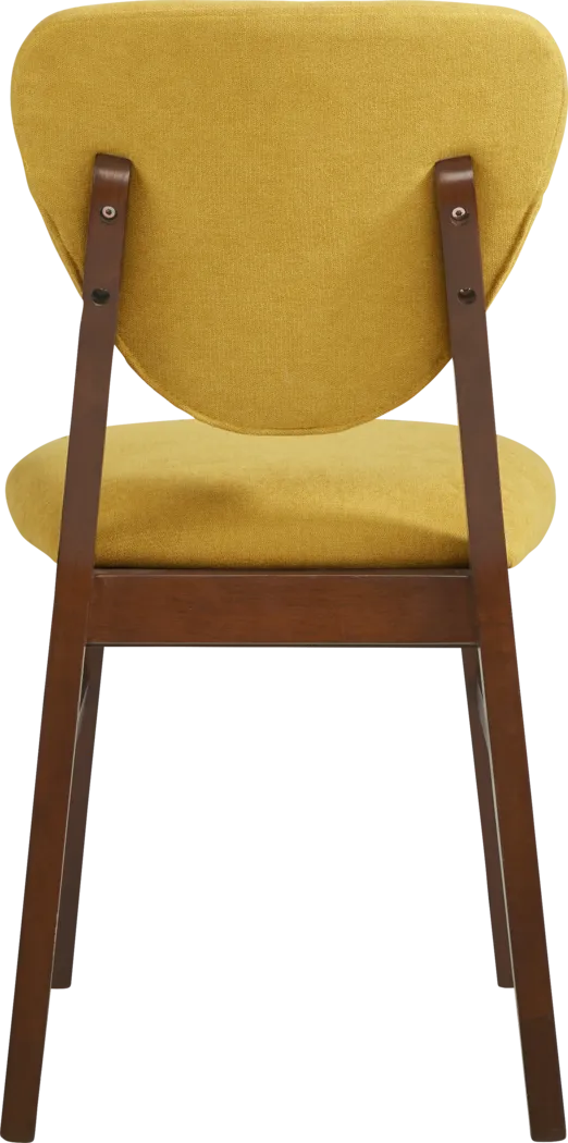 Melodina Yellow Side Chair - Thumbnail - Image 3