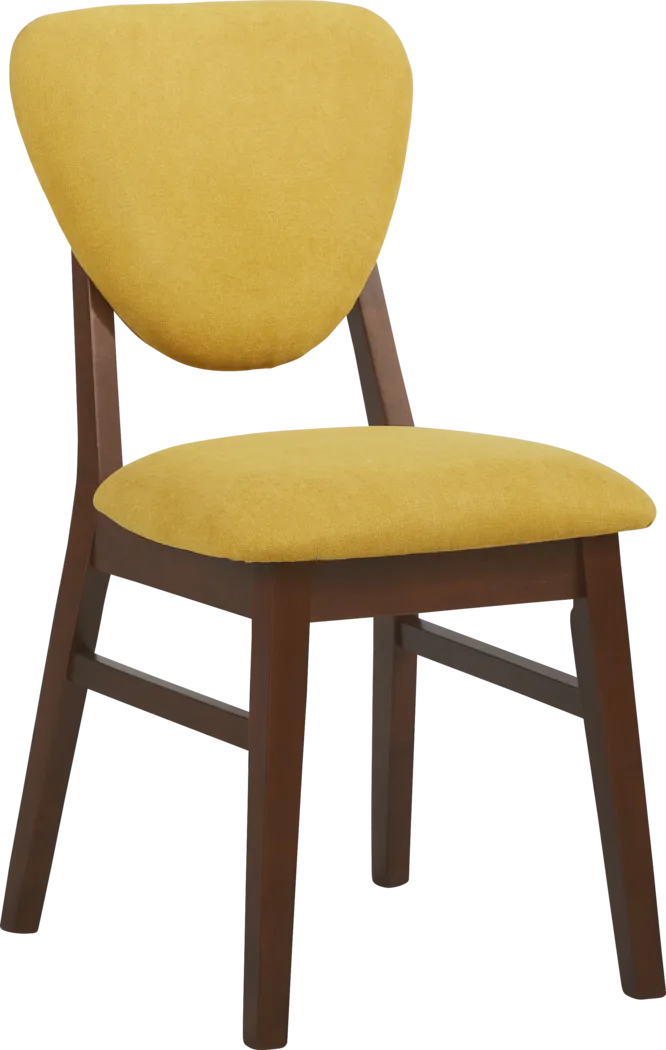 Melodina Yellow Side Chair - Thumbnail - Image 1