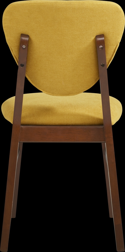 Melodina Yellow Side Chair - Thumbnail - Image 3