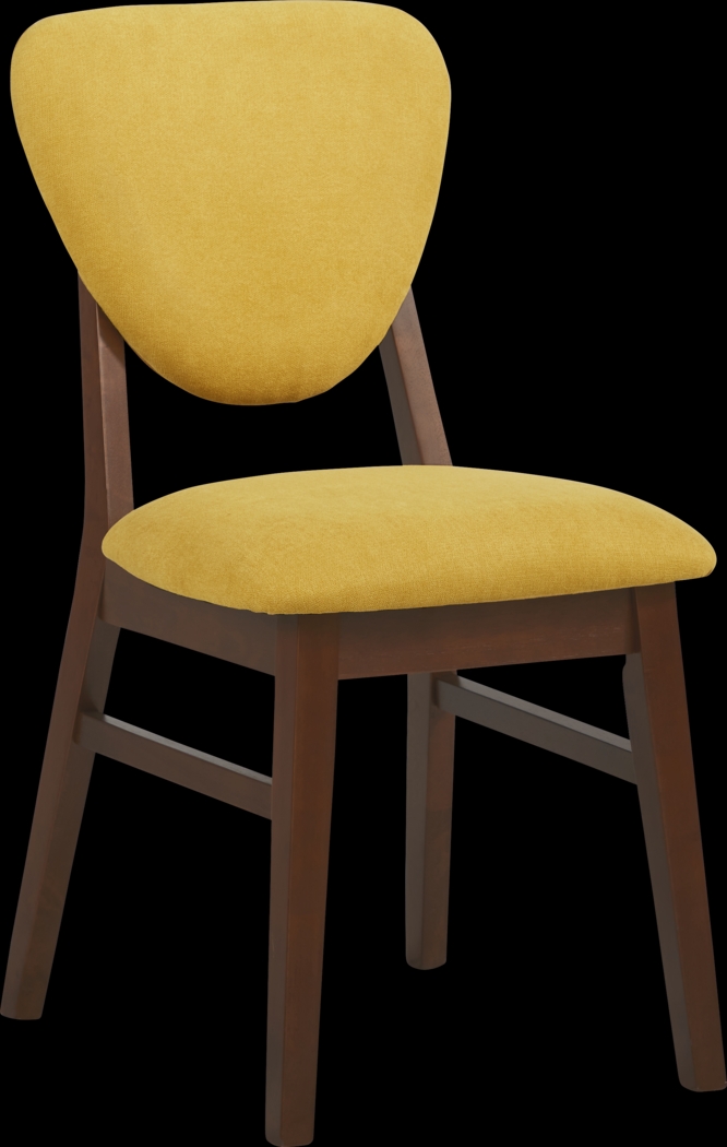 Melodina Yellow Side Chair - Thumbnail - Image 1
