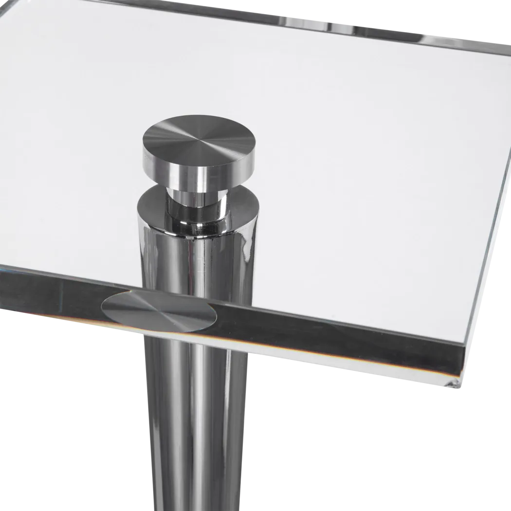 Melorays Silver Accent Table - Thumbnail - Image 3