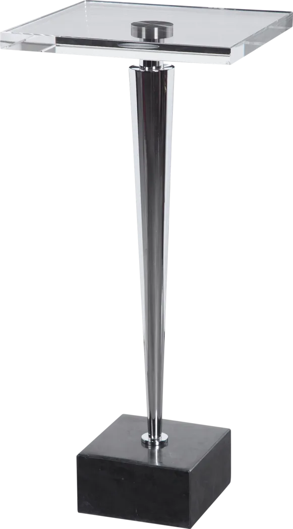 Melorays Silver Accent Table - Thumbnail - Image 1