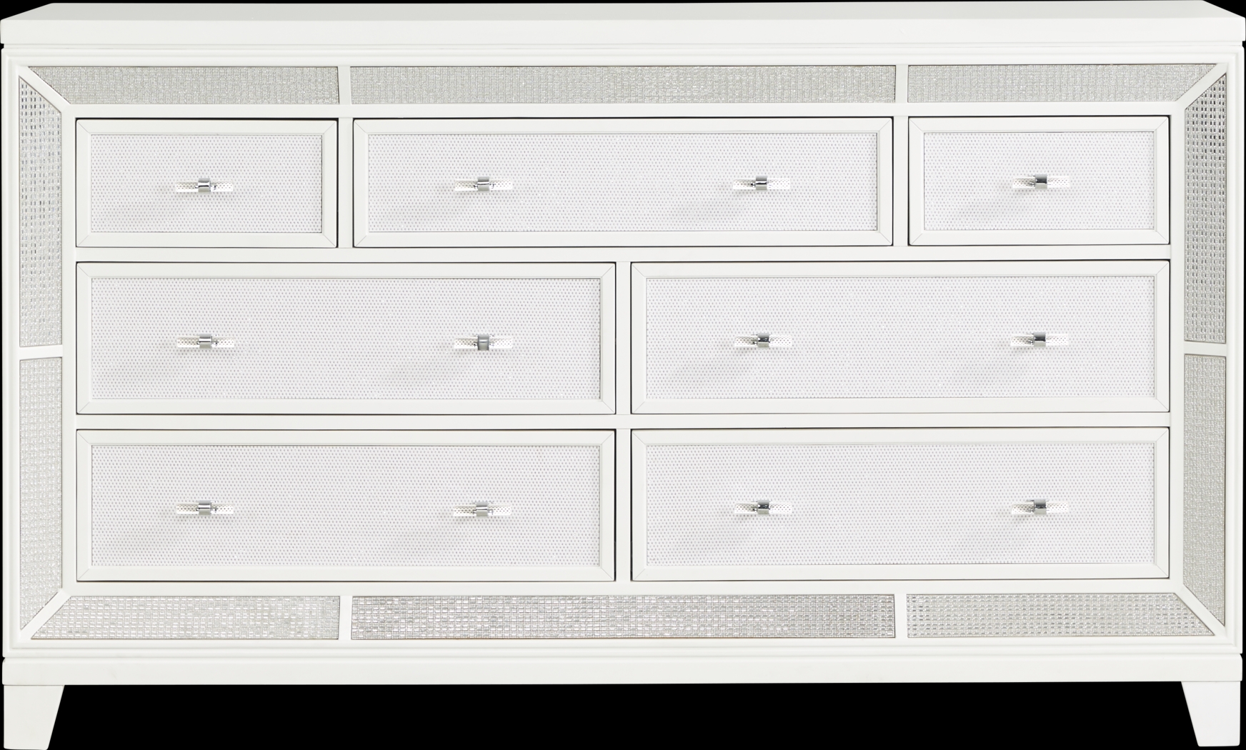 Melrose White Dresser - Thumbnail - Image 1