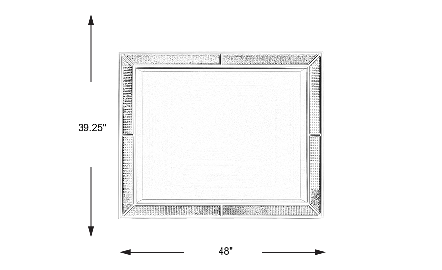 Dimension Image. Please refer to the Dimension Tab on this page for dimension details.