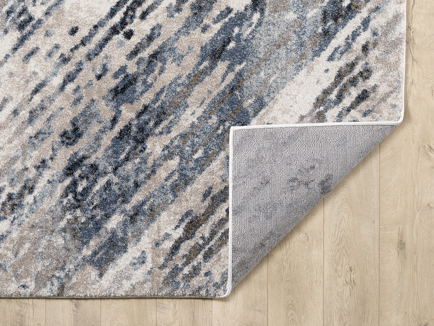 Melstino Blue/Ivory 5'3 x 7'7 Rug - Thumbnail - Image 4