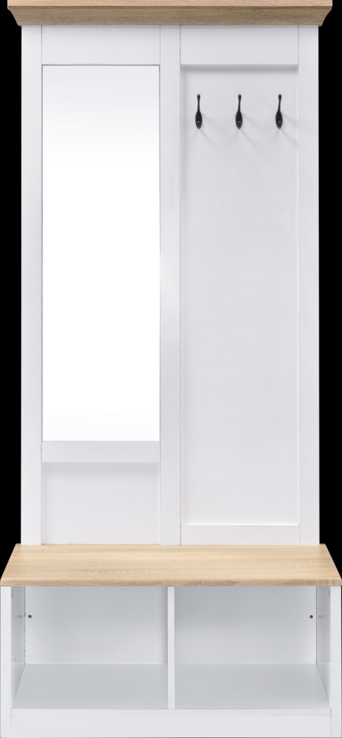 Meltany White Hall Tree - Thumbnail - Image 2