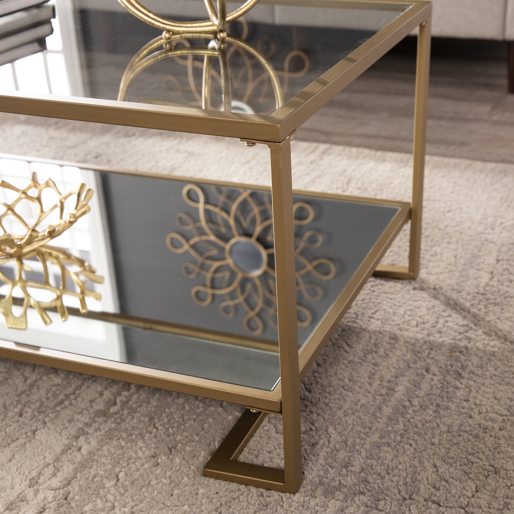 Melvor Yellow Cocktail Table - Thumbnail - Image 3