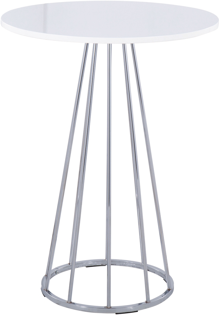 Memminger Chrome Counter Height Table - Thumbnail - Image 2