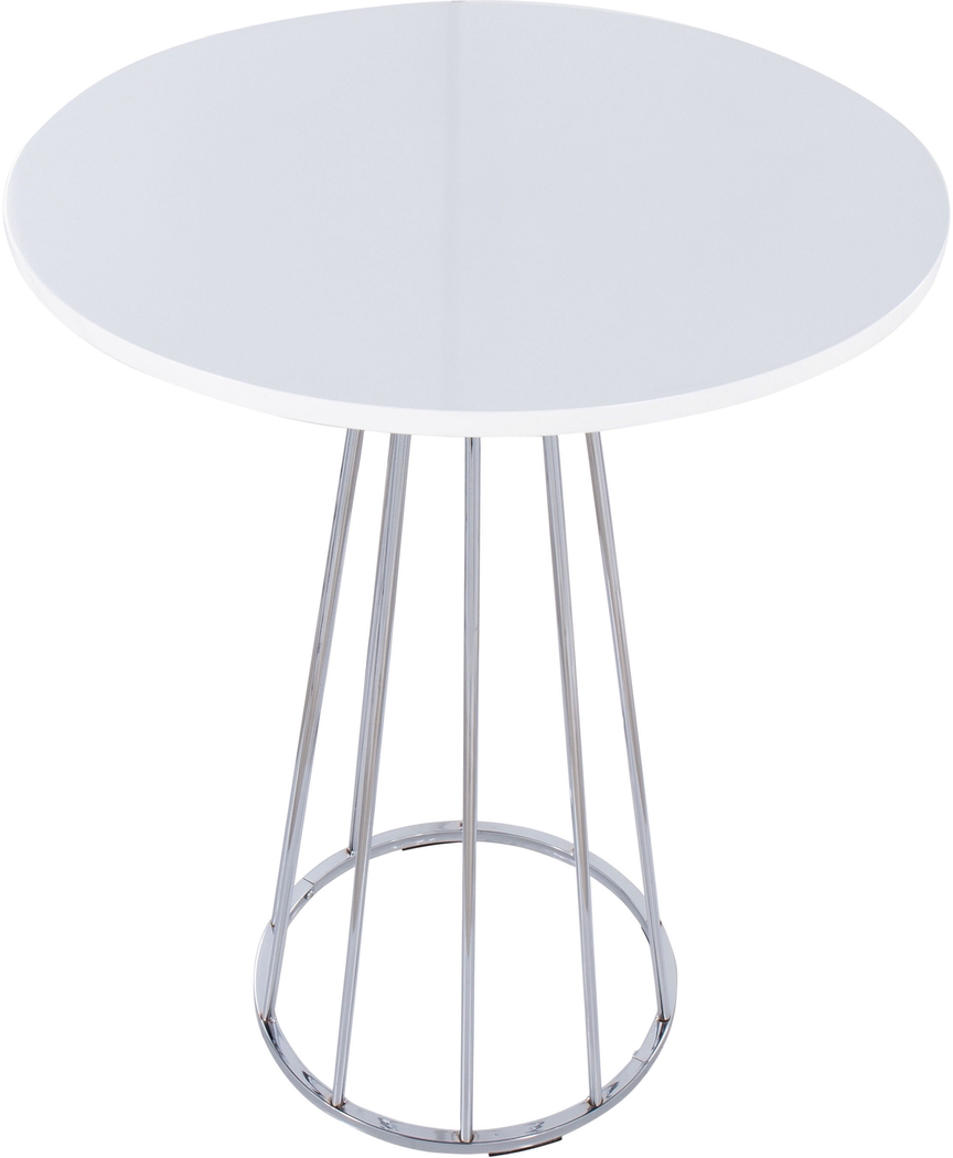 Memminger Chrome Counter Height Table - Thumbnail - Image 4