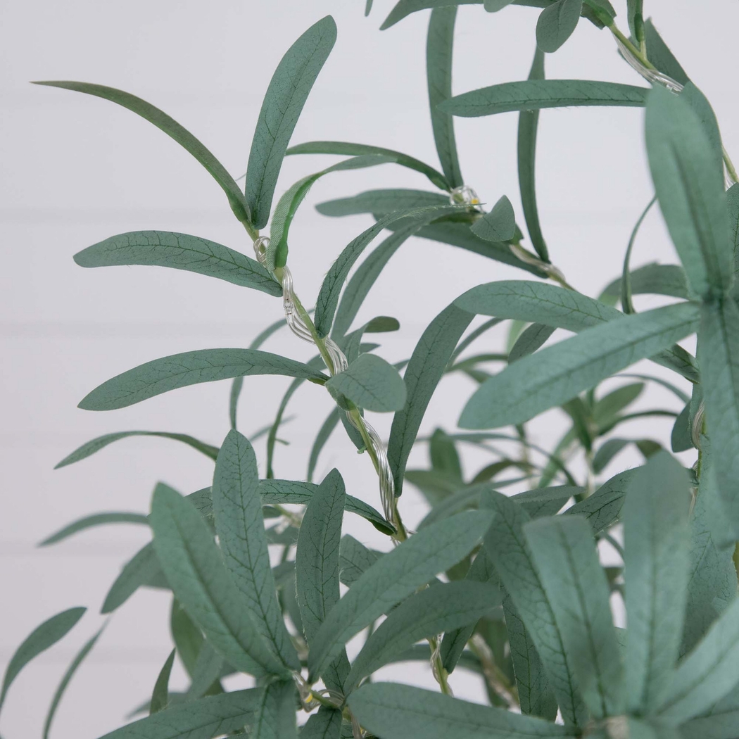 Menallen I Green Silk Tree with Lights - Thumbnail - Image 3