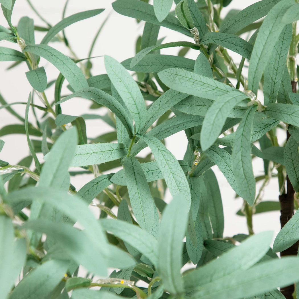 Menallen II Green Silk Tree with Lights - Thumbnail - Image 3