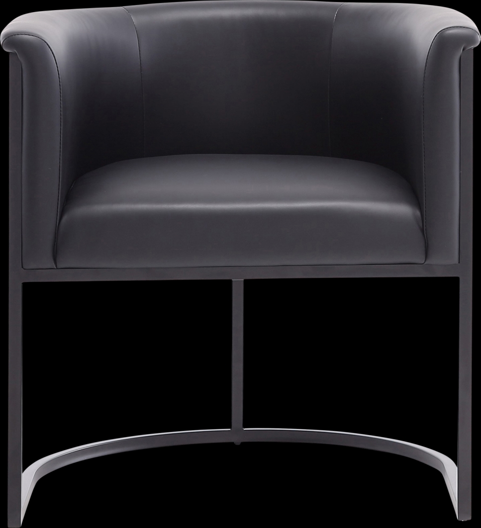 Menbali Black Side Chair - Thumbnail - Image 2