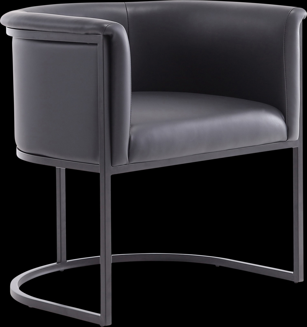 Menbali Black Side Chair - Thumbnail - Image 1