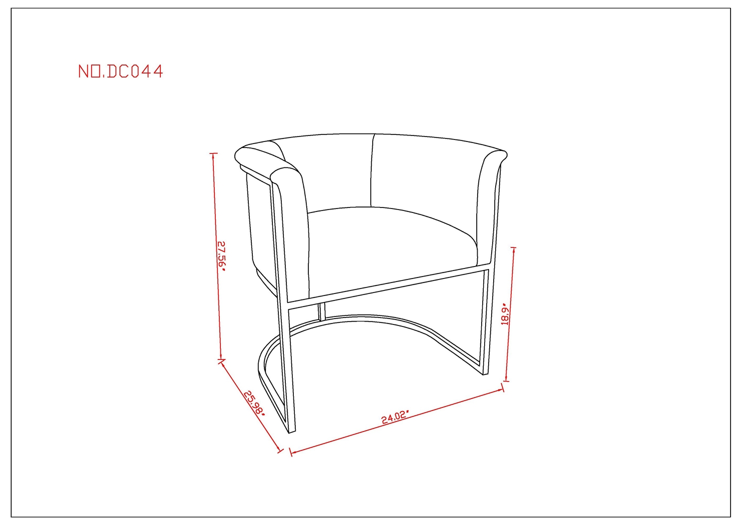 Menbali Tan Side Chair - Thumbnail - Image 6