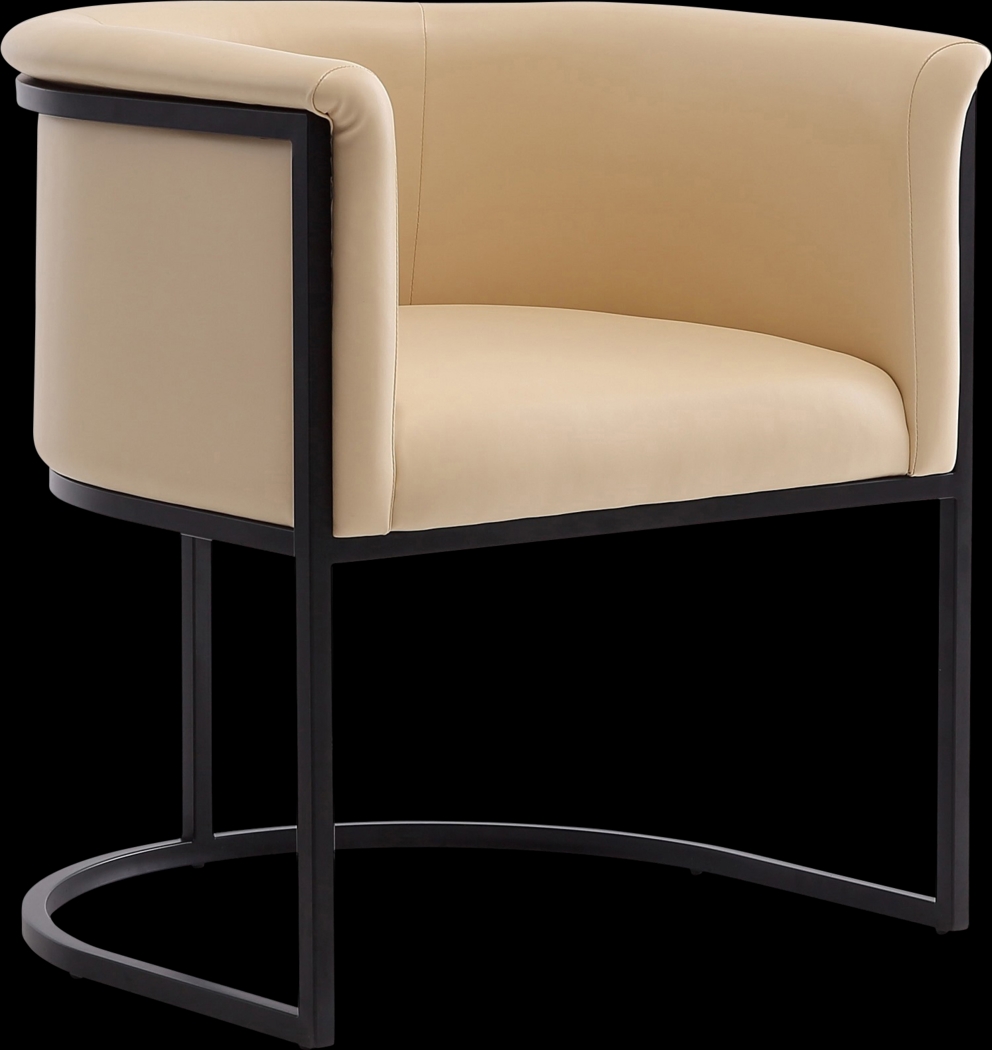 Menbali Tan Side Chair - Thumbnail - Image 1