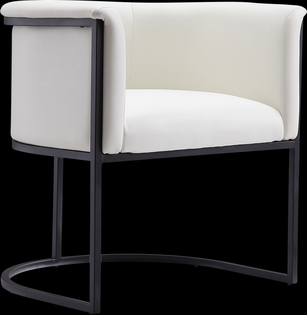Menbali White Side Chair - Thumbnail - Image 1