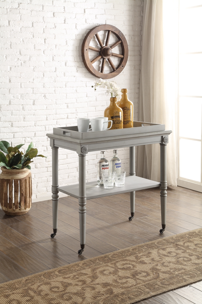 Mendel Gray Accent Table - Thumbnail - Image 5