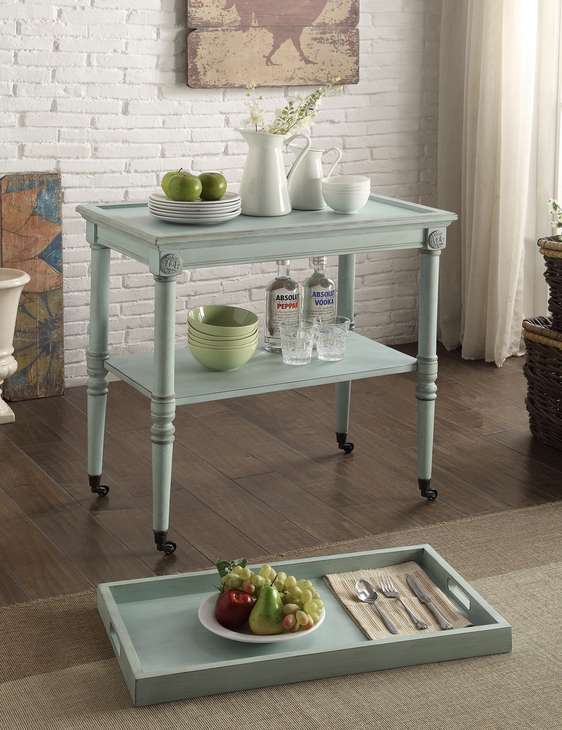 Mendel Green Accent Table - Thumbnail - Image 4