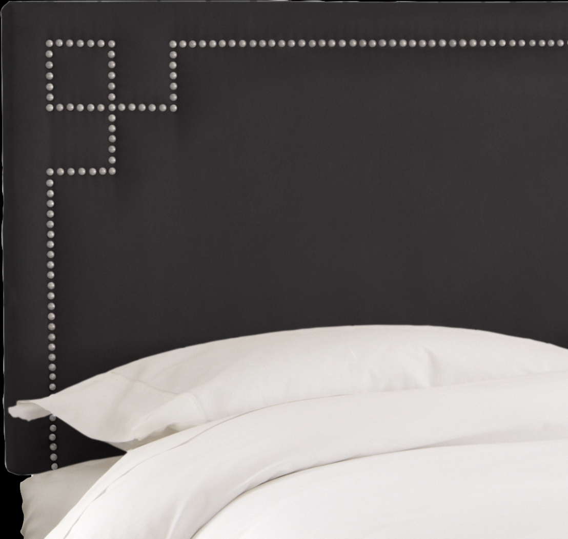 Kids Mendon Bluff Full Black Headboard - Thumbnail - Image 2