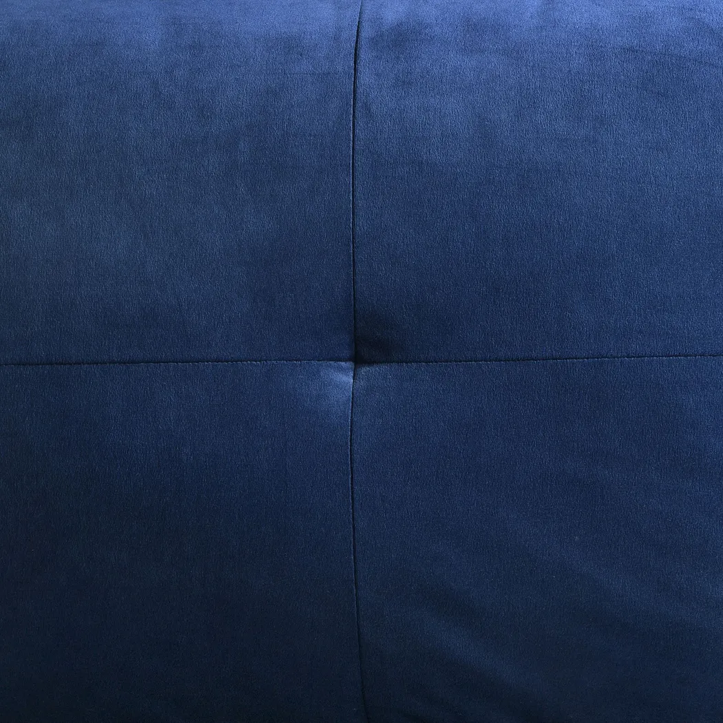 Menna Blue Accent Chair - Thumbnail - Image 7