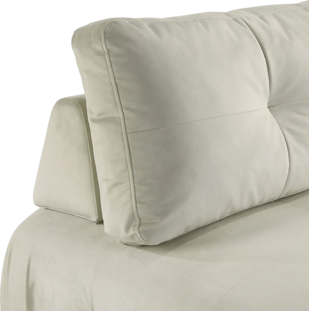 Menna Cream Accent Chair - Thumbnail - Image 6