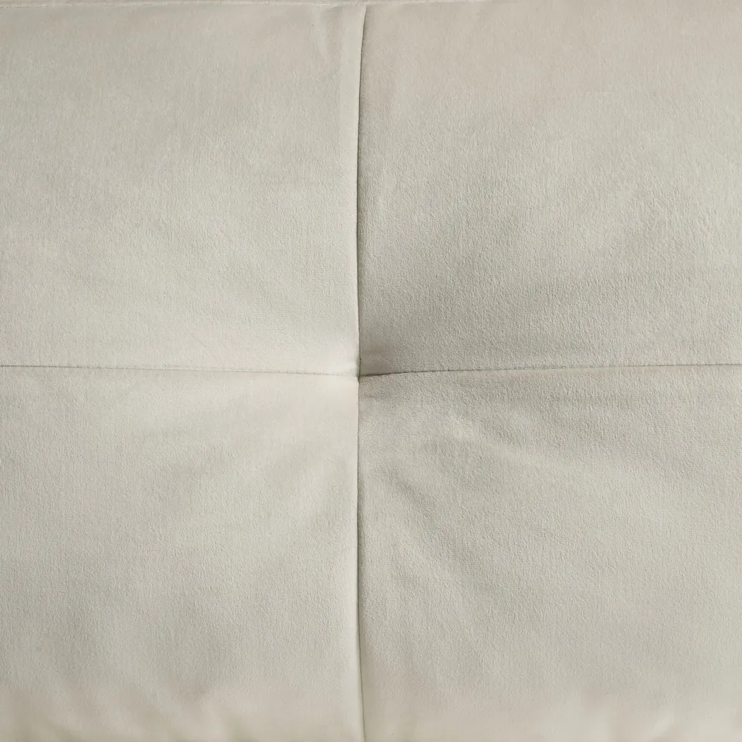 Menna Cream Accent Chair - Thumbnail - Image 7