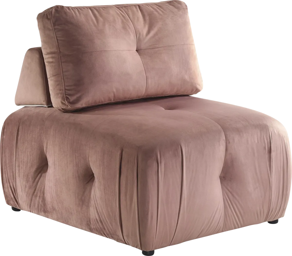 Menna Pink Accent Chair - Thumbnail - Image 1