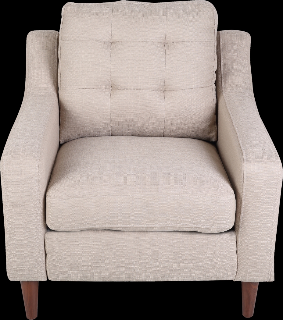 Menning Brown Accent Chair - Thumbnail - Image 3